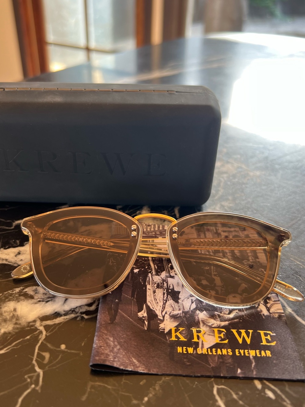 Krewe Franklin Nylon sunglasses - NWOT